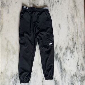 New Balance Black Cargo Joggers